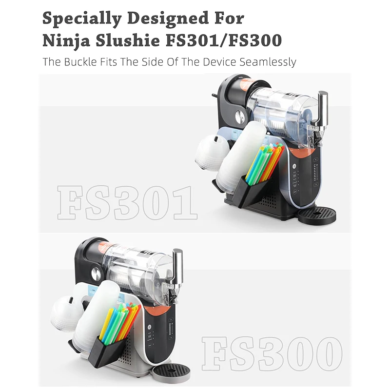Organizer Cangkir untuk Mesin Ninja Slushie FS301 & FS300-3-in-1 Tempat Dudukan Samping untuk Cangkir