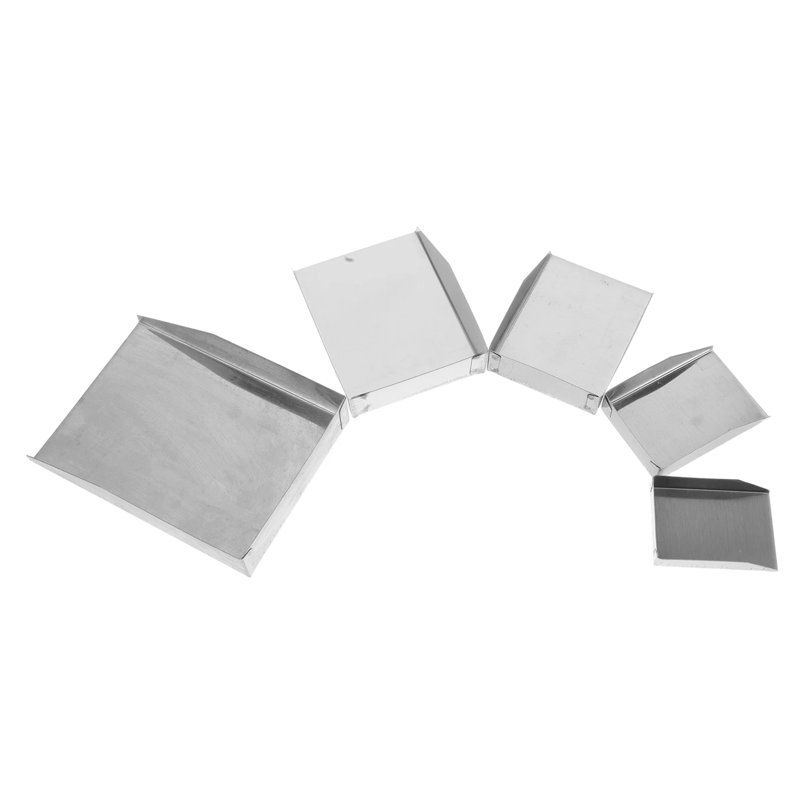 

5pcs Making Tools Set Stainless Steel Mini Bead Scoop Mini Bead Shovel Scoop Craft Precision Lightweight Portable