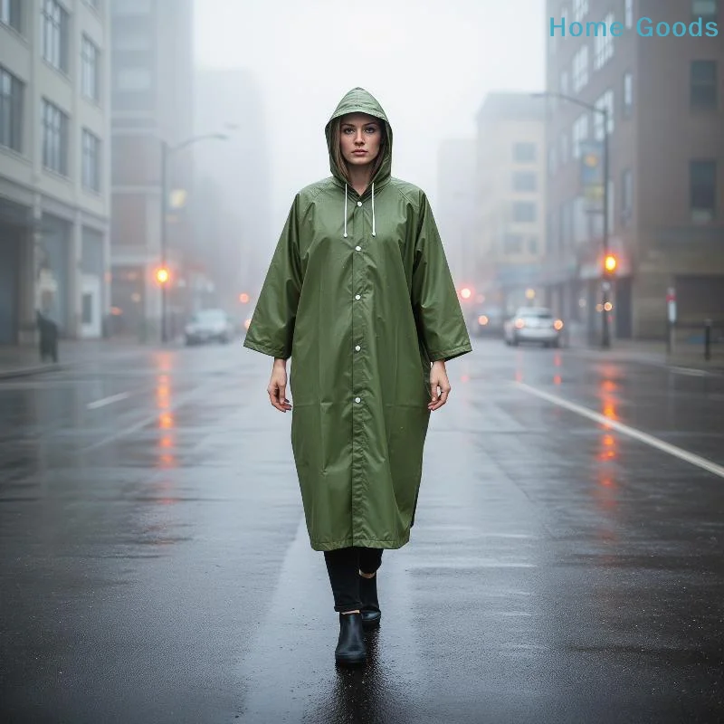 1PC Waterproof Adults Hooded Raincoat One-time Use Thickened Raincoat Women Men Camping Outdoors Rainwear Rain Clothes Covers