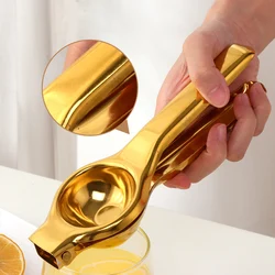 1PC Stainless Steel Manual Juicer Household Lemon Clip Creative Orange Juicer Squeezer Fruit Hand Pressing Kitchen Accessories