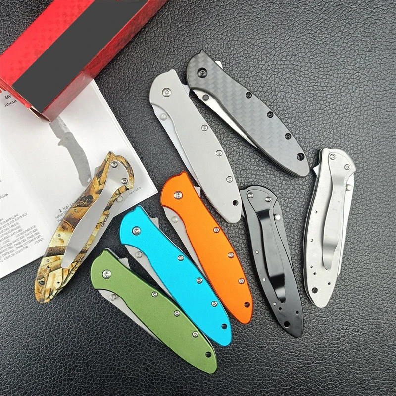 KS 1660 coltello da tasca a lama pieghevole campeggio all'aperto caccia coltelli da difesa tattica di sopravvivenza in acciaio inossidabile EDC Multi Tool