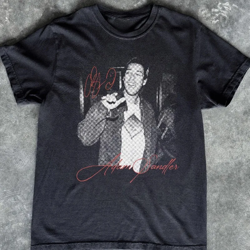 Adam Sandler Shirt, 90s Retro Comedy T-shirt for Women, Summer New Men's and Women's Retro T-shirt