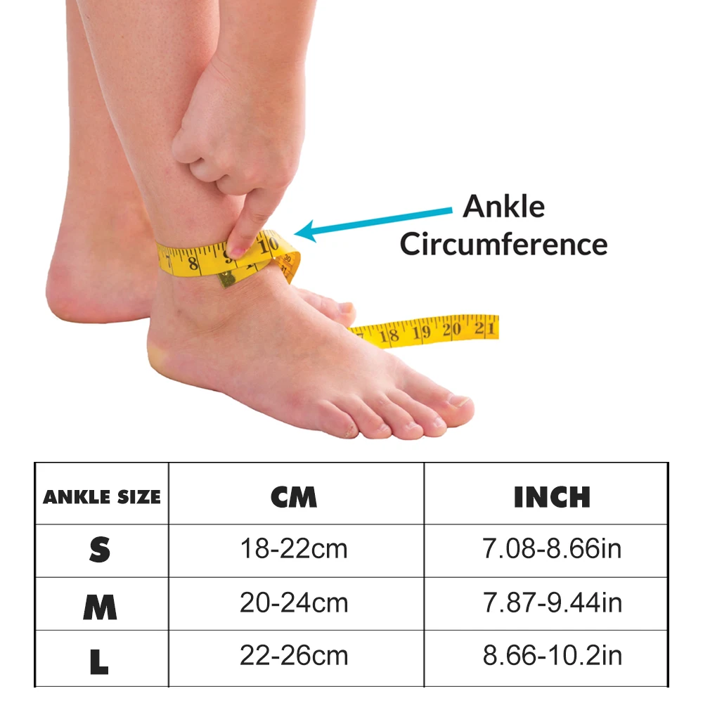 1 قطعة دعامة الكاحل الضاغطة الجديدة للرجال والنساء ، كم مرن للتواء للقدم لحماية الرياضة والتهاب المفاصل والتهاب اللفافة الأخمصية #2