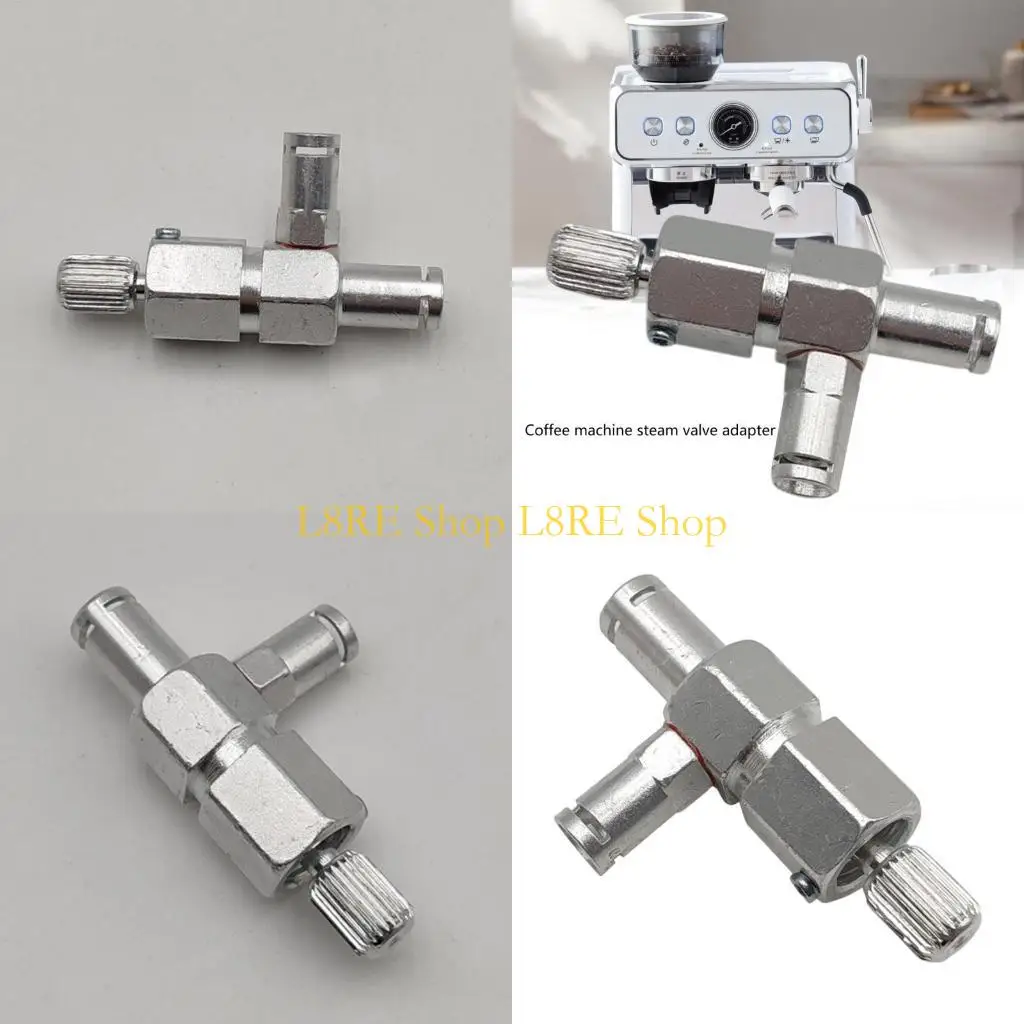 L8RE Two Way Control Valves Aluminum Alloy Texture for Kitchen and Outdoor Activity