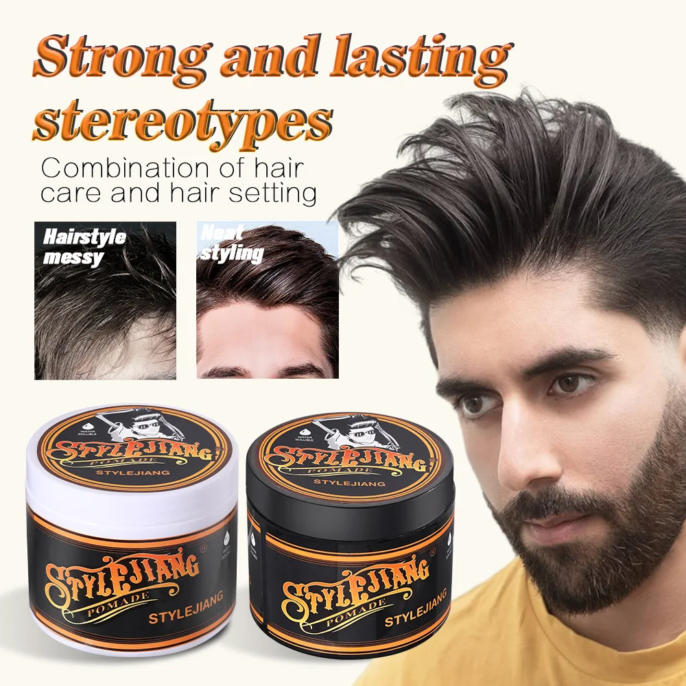 Suavecito Hair Pomade Strong Style Restoring Pomade Hair Wax Skeleton Cream Smooth Oil Mud Keep Hair Men Oil