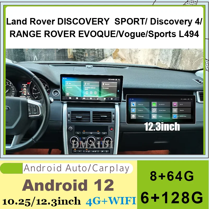 

Car Dvd Multimedia Playe Wireless Carplay Android12 For Land Rover Range Rover Sport L494 Vogue L405 Evoque LRX L538 DISCOVERY 4