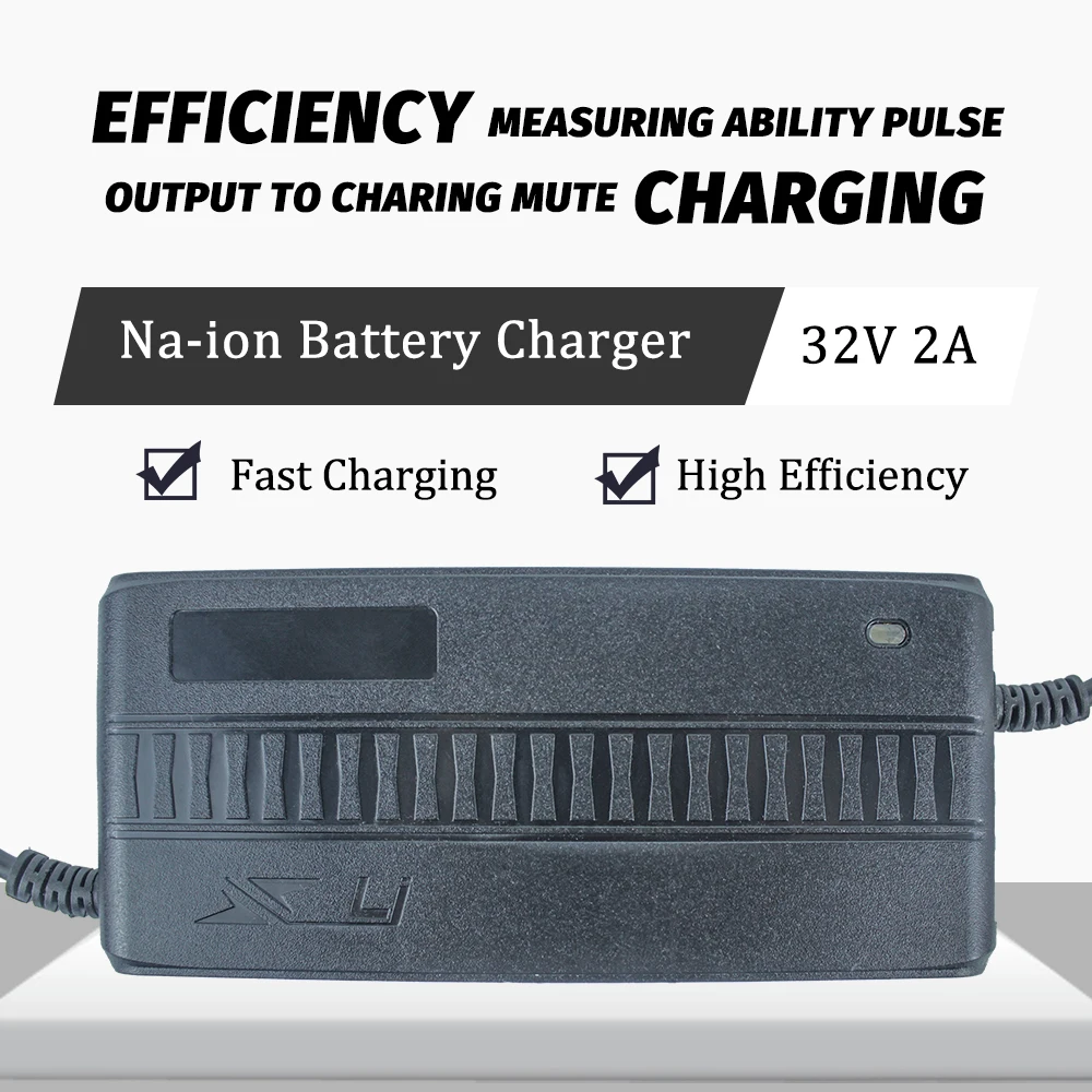 32V 2A SIB Sodium Battery Charger and for 8S 24V Sodium ion Cell NA ion Battery Pack Charger