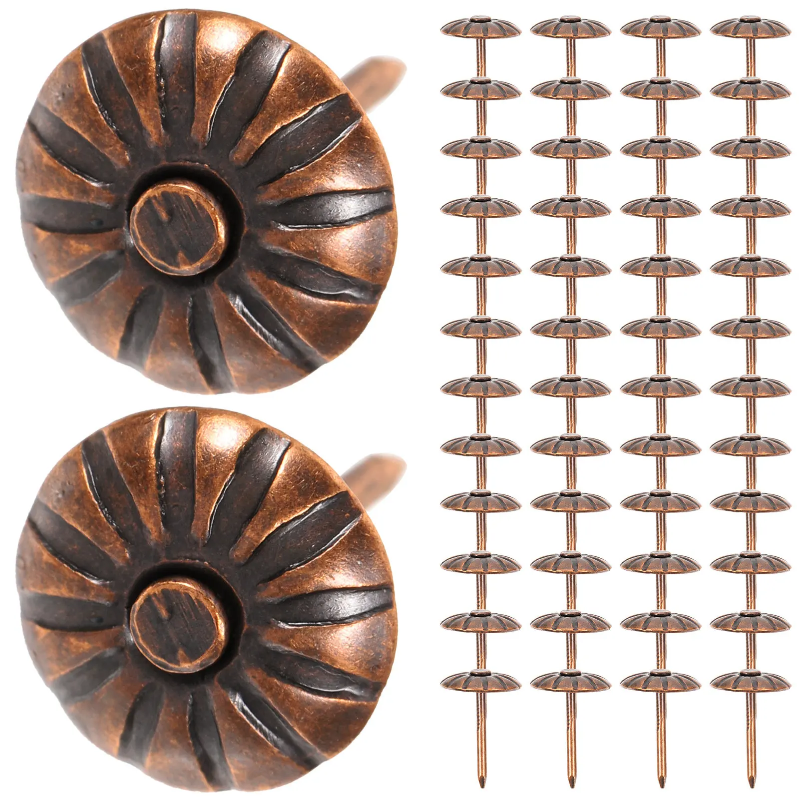 

300 шт. Декоративные мебельные гвозди-гвоздики из железа в винтажном стиле для обивки диванов, стульев, кушеток, для DIY-проектов