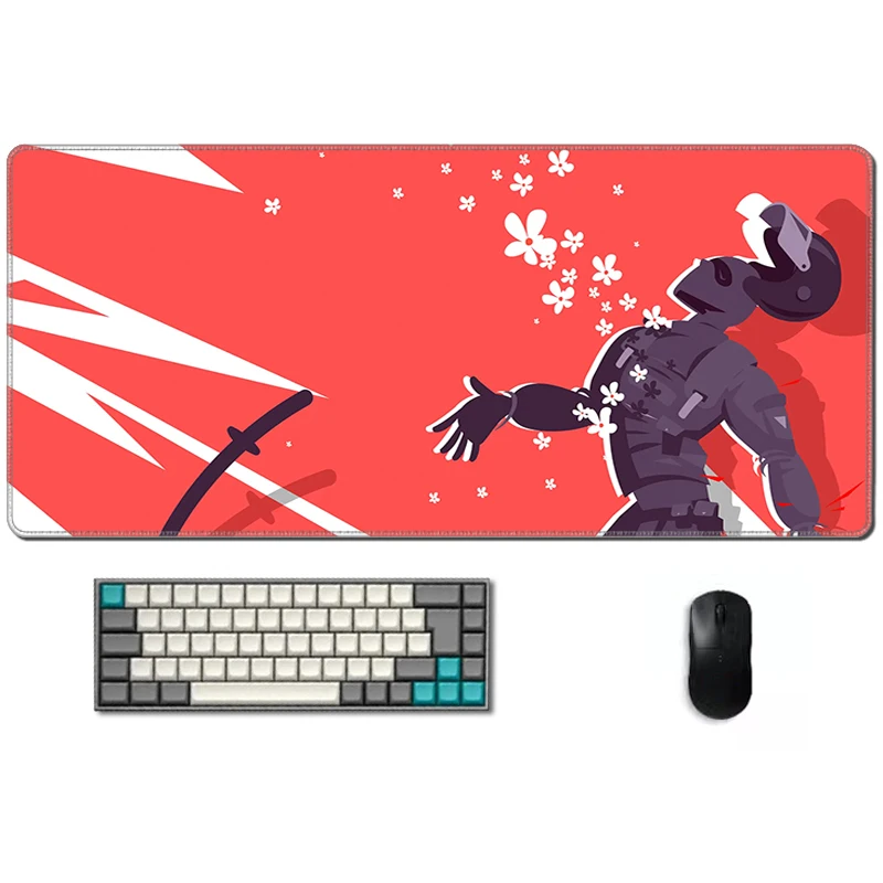 Deskmat Fragmented Spirit Large Mouse Pad 900x400 Mechanical Keyboard Gaming Accessories Large Mousepad Anime Desk Protector Mat