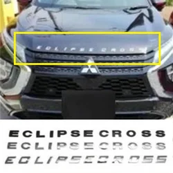 Samochód 3D litery kaptur Logo symbol odznaka naklejki samochodowe stylizacja akcesoria samochodowe sformułowanie 3D list dla Eclipse cross akcesoria samochodowe