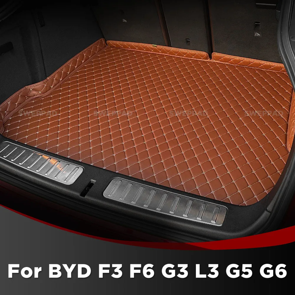 

Для BYD F3 F6 G3 L3 G5 G6 изготовленный на заказ коврик в багажник автомобиля, защитный коврик от грязи, вкладыш для багажника, авто аксессуары для интерьера