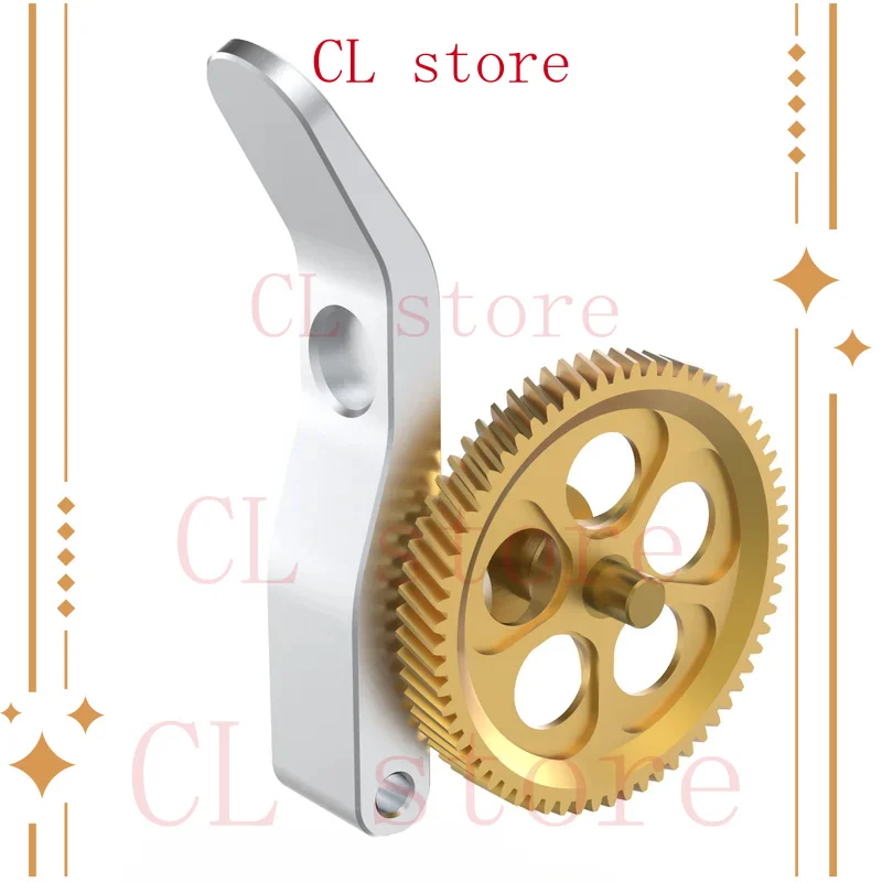 Extruder Gear Hardened Steel Gear Suitable for Bambu Lab P1 X1 A1 Mini