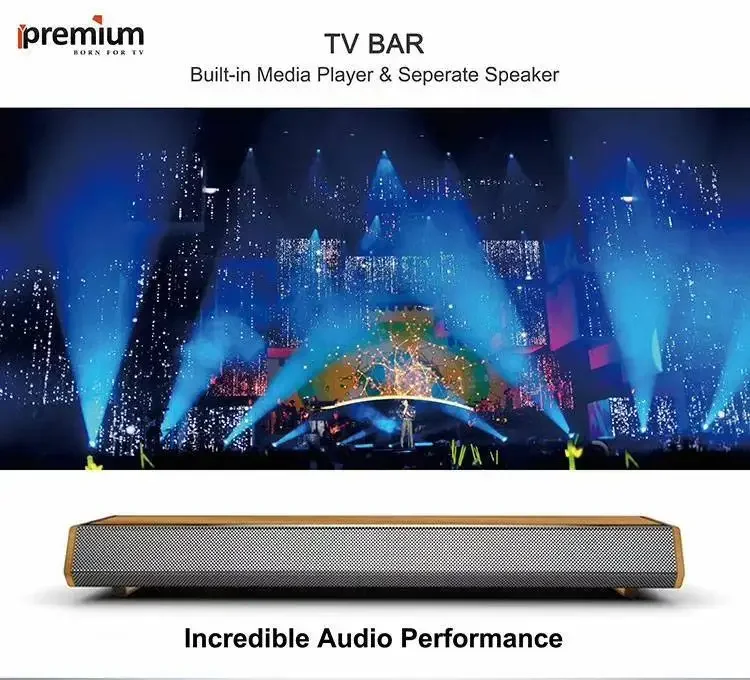 3 In 1 Smart Home Theater System  Soundbar Tv Bar A3 With Built-in  Set-top Box And Seperate Speaker