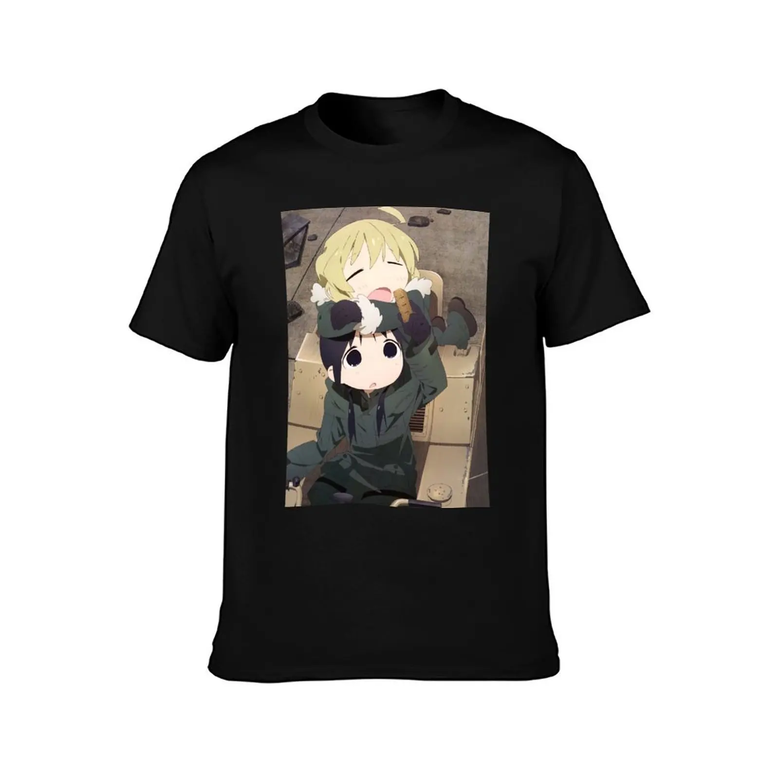 Shoujo Shuumatsu Ryokou [Click to see items with this design] T-Shirt Basic All Season Solid T-Shirt