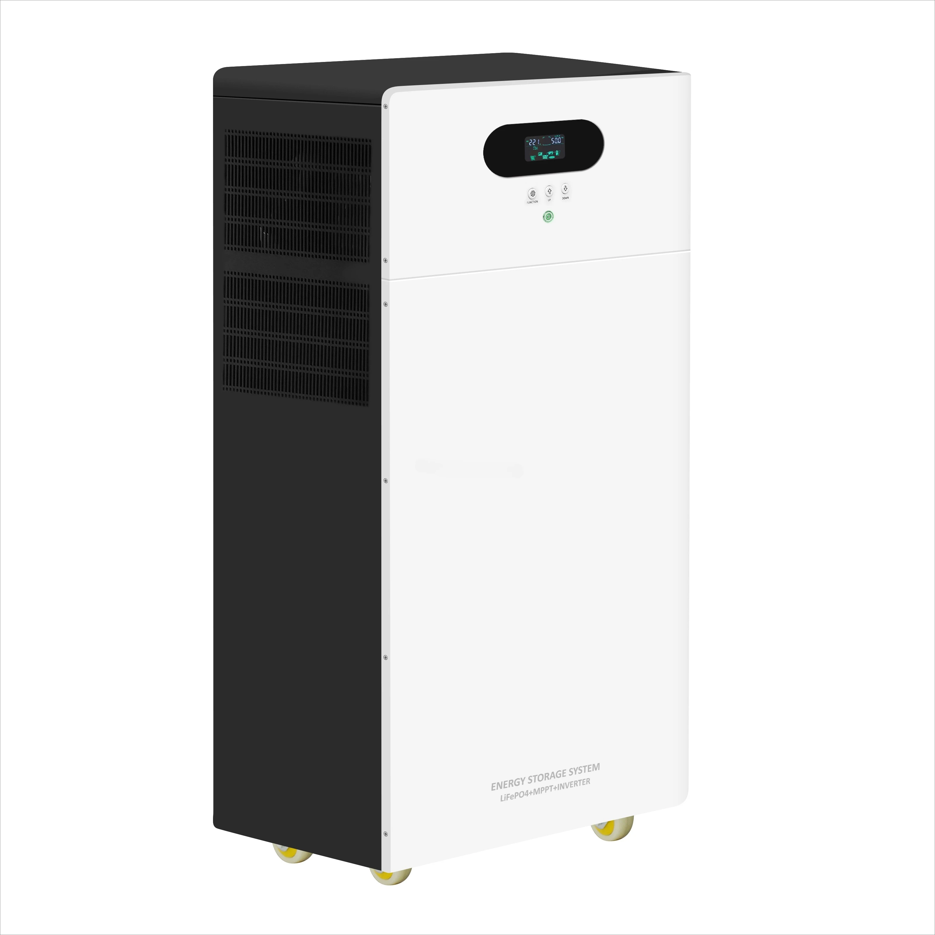 All-in-one 8KW Solar Hybrid Inverter with LiFePO4 Battery Solar Energy Storage System 100Ah
