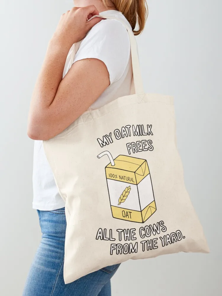 

My Oat Milk Tote Bag Women's tote bag canvas tote bag Women's handbag Canvas shoulder