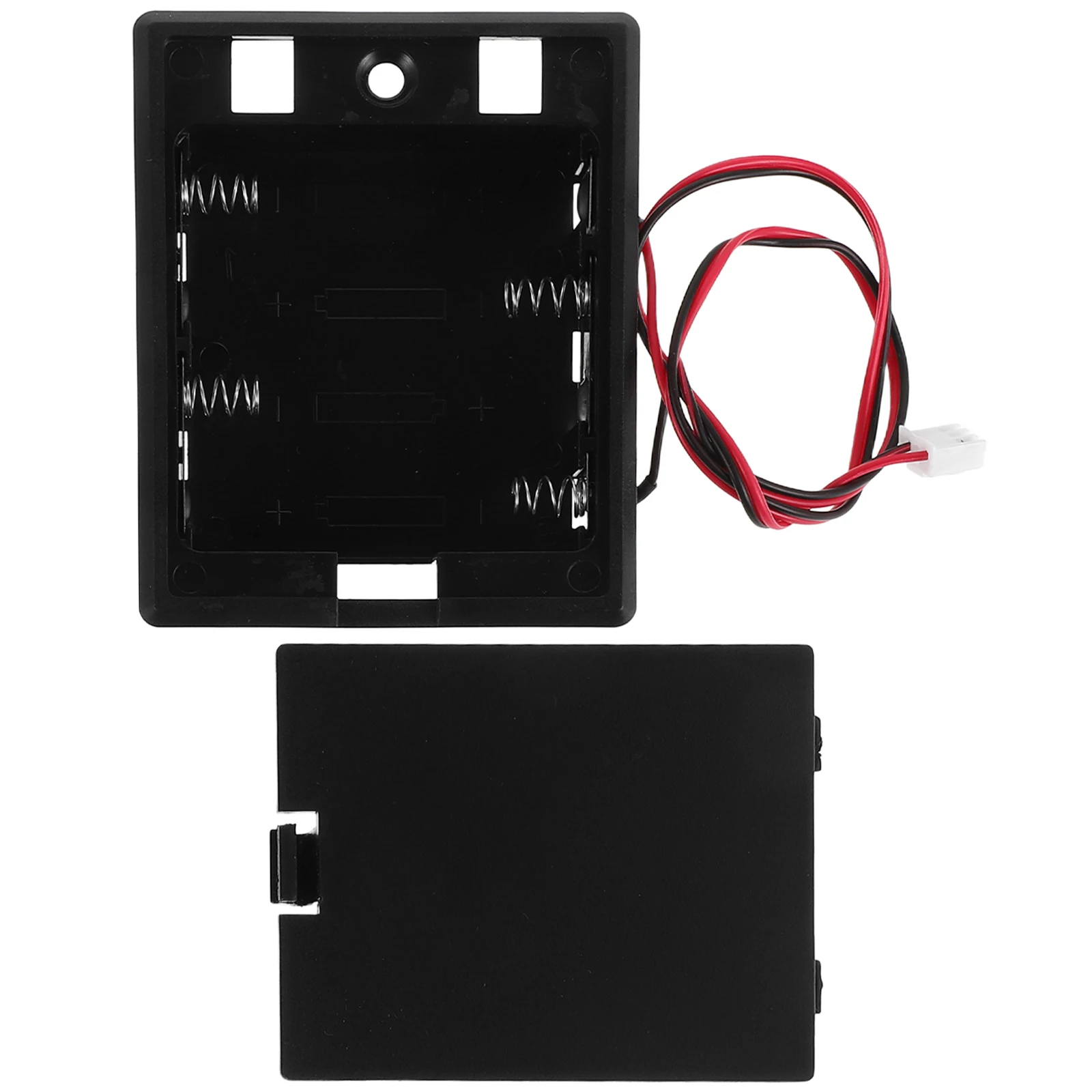 

Safe Box Plastic Case Electric Batteries Holder Deposit Mini Replacement Black