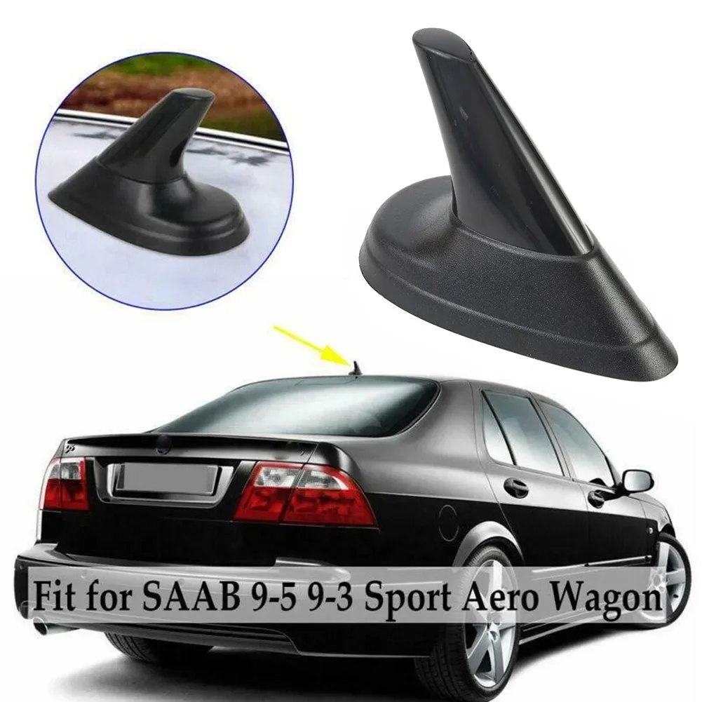 1PCS Car Roof Shar K Fin Aerial Antenna Decorative Radio Signal Cover Roof Antennas  For AERO  9-3 9-5 93 95 Vehicle Antenna