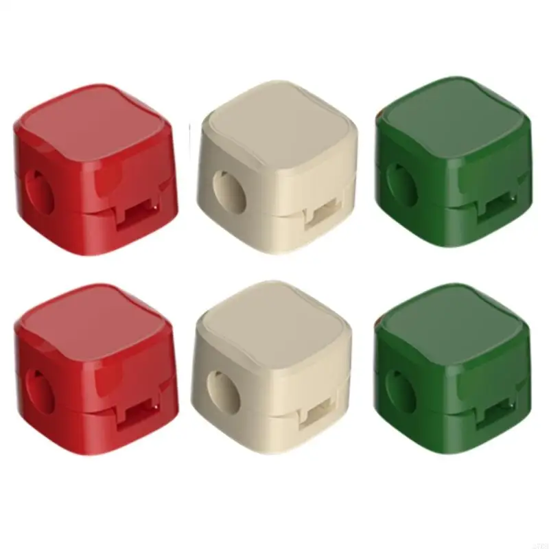 270B 마그네틱 케이블 주최자 데이터 케이블 테이크 업 카드 펀치 프리 데스크탑 전화 홀더