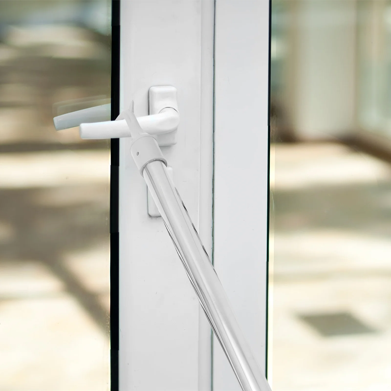 

Adjustable Curtain Rod Telescopic Pull Rod Easy Use Window Blinds Shades Smooth Draw Wand Thin Curtain Pole