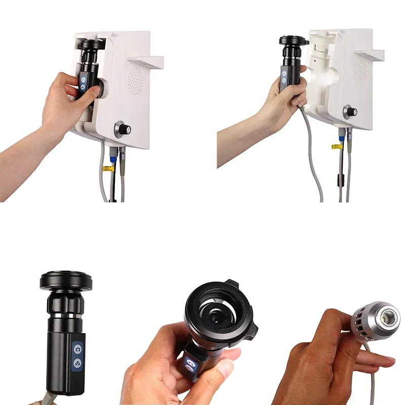 Otoscopio HD professionale medico industriale Sistema endoscopio per ispezione otorinolaringoiatrica Telecamera per otoscopio digitale veterinario per uso computer