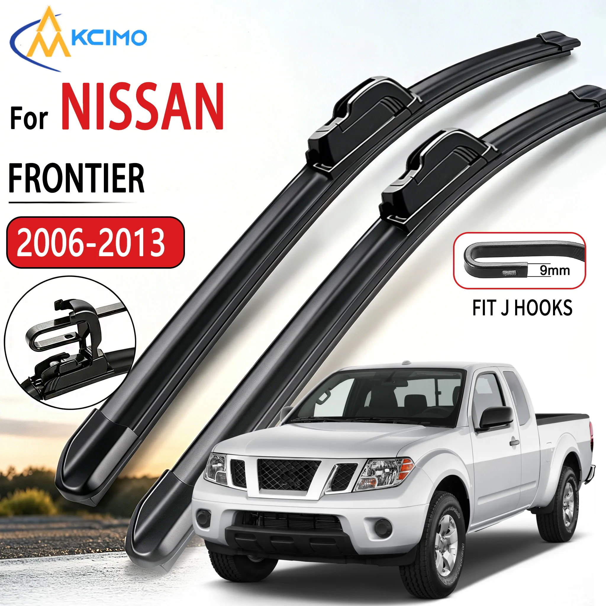 U-Shaped Boneless Wiper Blades 24