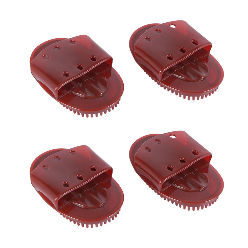 6PCS Soft Cellulite Body Massager Brush Glove Anti Cellulite Slimming Relaxing Scrub Massager Bath Spa