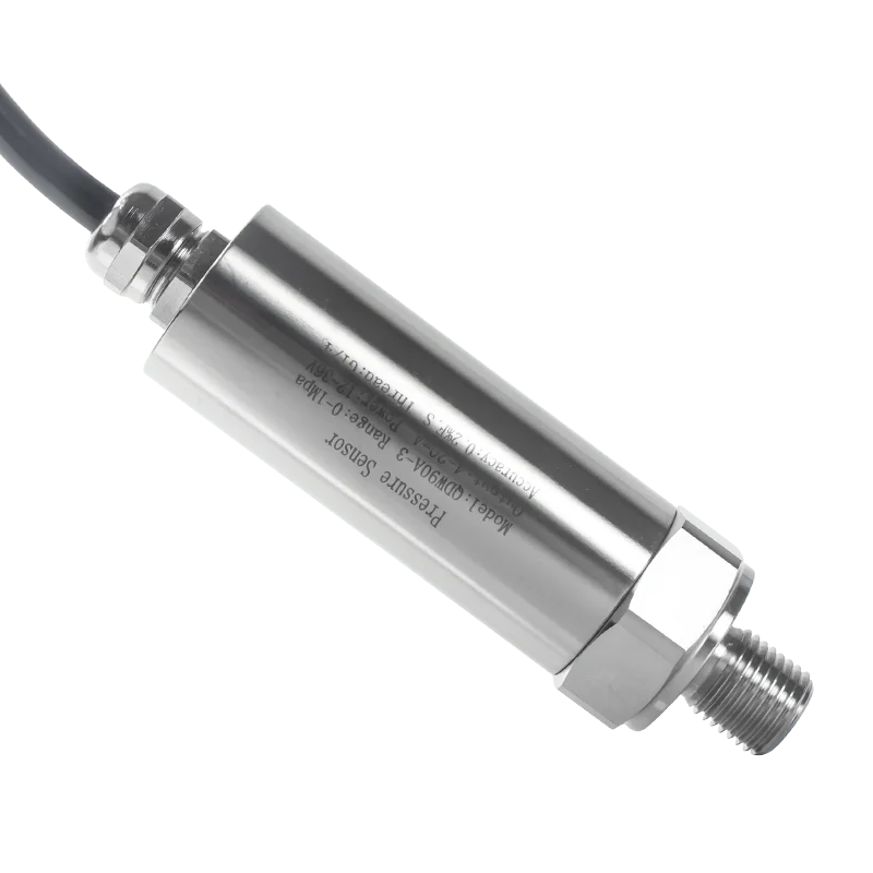 Imagem -02 - Pressão Transmissor Sensor de Pressão Impermeável Transmissor de Pressão Ip67 Npt1 420ma 010v 0600bar Aço Inoxidável
