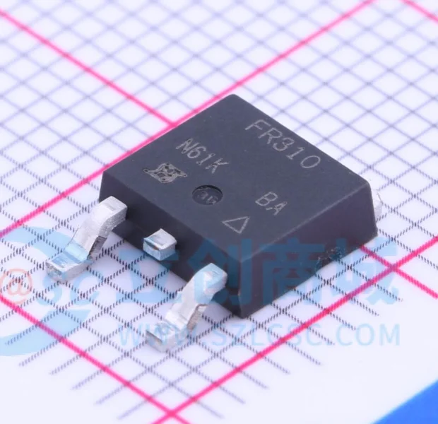 20PCS IRFR310TRPBF FR310 TO-252 100% ใหม่ชิปเซ็ต IC ส่วนประกอบอิเล็กทรอนิกส์ SMD
