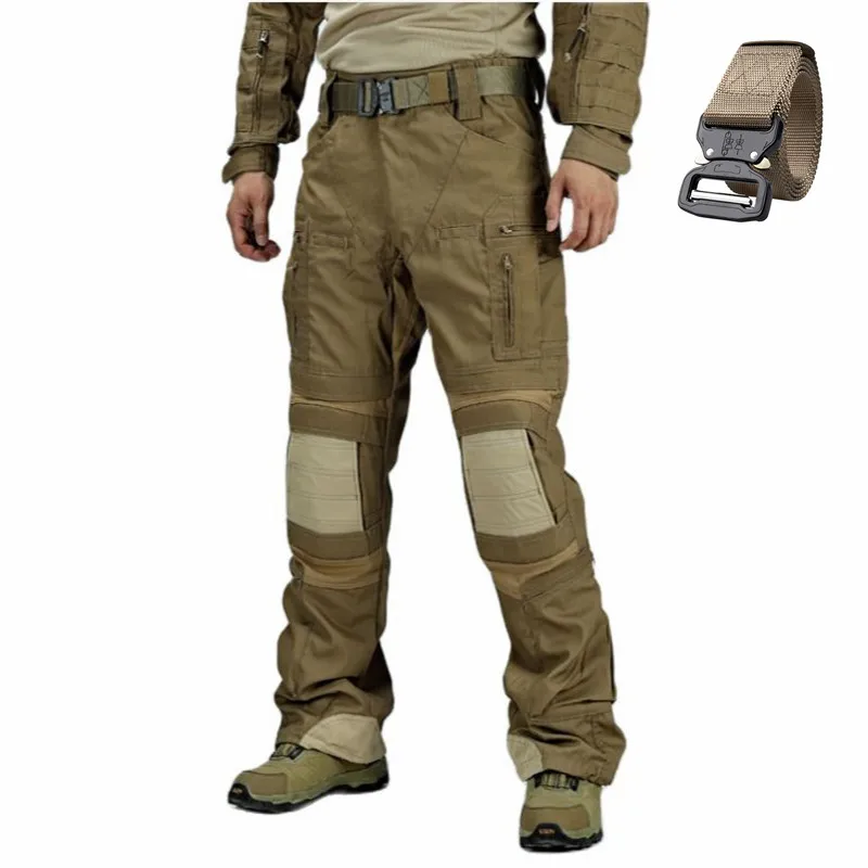 

2024 Tactical Pants US Cargo Pants Work Clothes Combat Uniform Paintball Multi Pockets Tactical Clothes Dropship