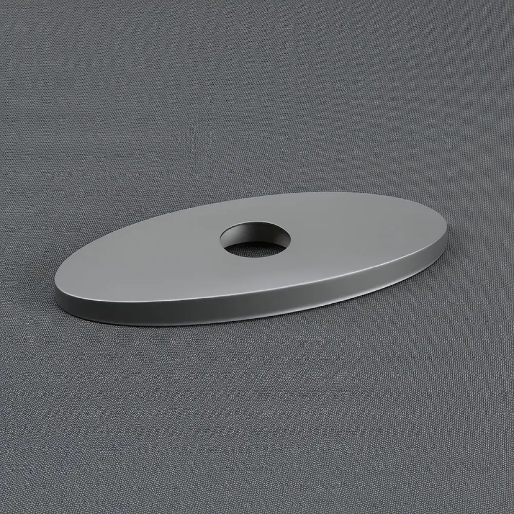 Water Tap Base Decorative Escutcheon Plate Sink Basin Hole Cover Sealing Gasket Mounting Fixing Accessory Kit