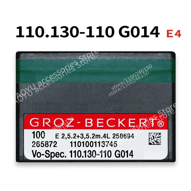 100 Pcs GROZ-BECKERT 110.130-110 G014 For STOLL Computerized Flat Knitting Machines