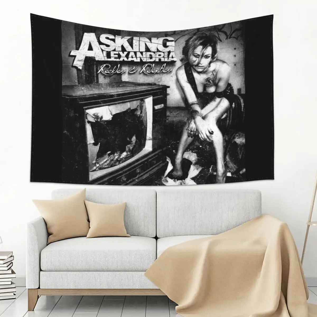 Asking Alexandria Reckless relentless Tapestry