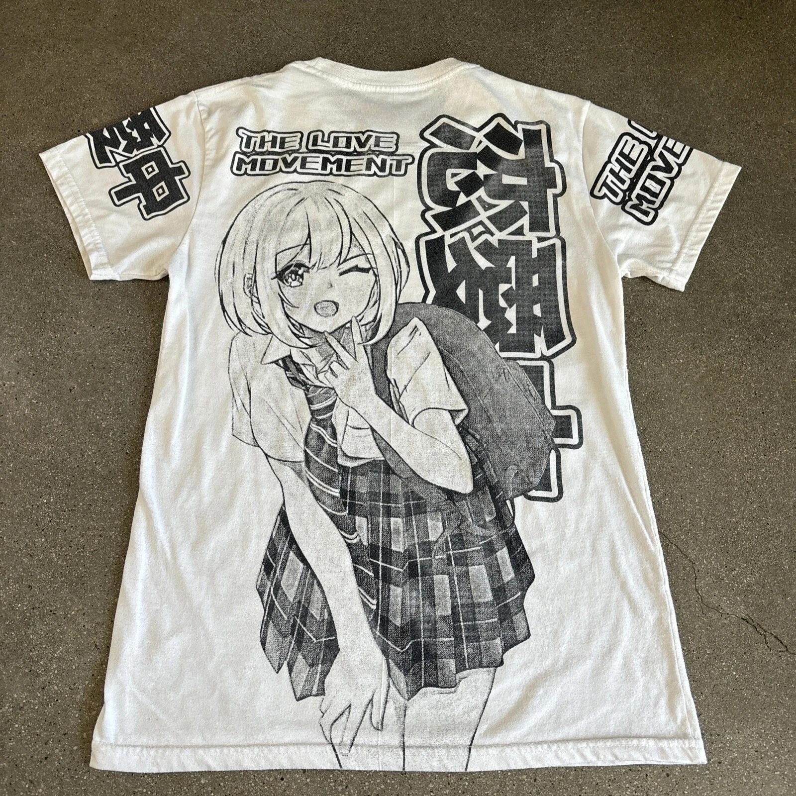 Weekend Warrior Women's Anime Graphic T-Shirt Y2K Tops Harajuku Retro Fashion Gothic Tops Women Clothing Graphic Streetwear