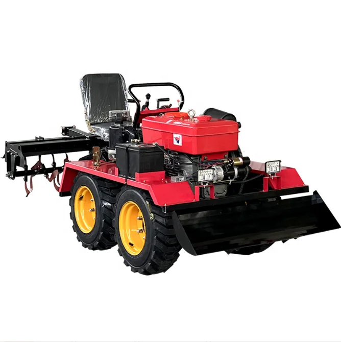 Multifunctional Agriculture Small Tractors Agricolas Farmer Tractors Compact 4x4 Mini Farming Tractors