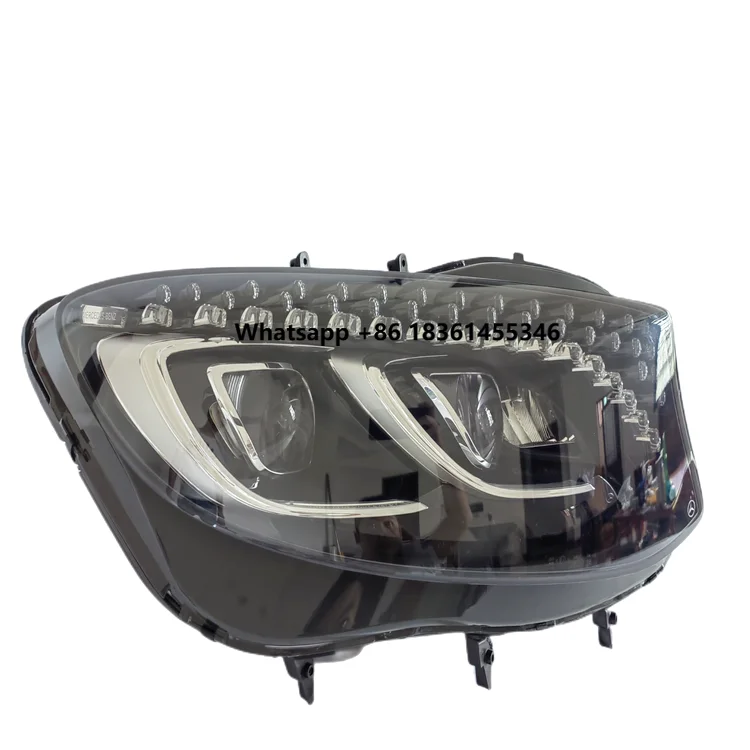 for S63 W217 High Quality LED Headlamp Warm White Light Original  S Series Competition Adaptive Full Headlight OEM Car Part