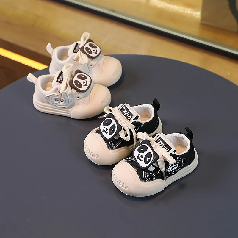 2024Spring and Autumn Cute Toddler Breathable Canvas Shoes Men and Women Children's Shoes