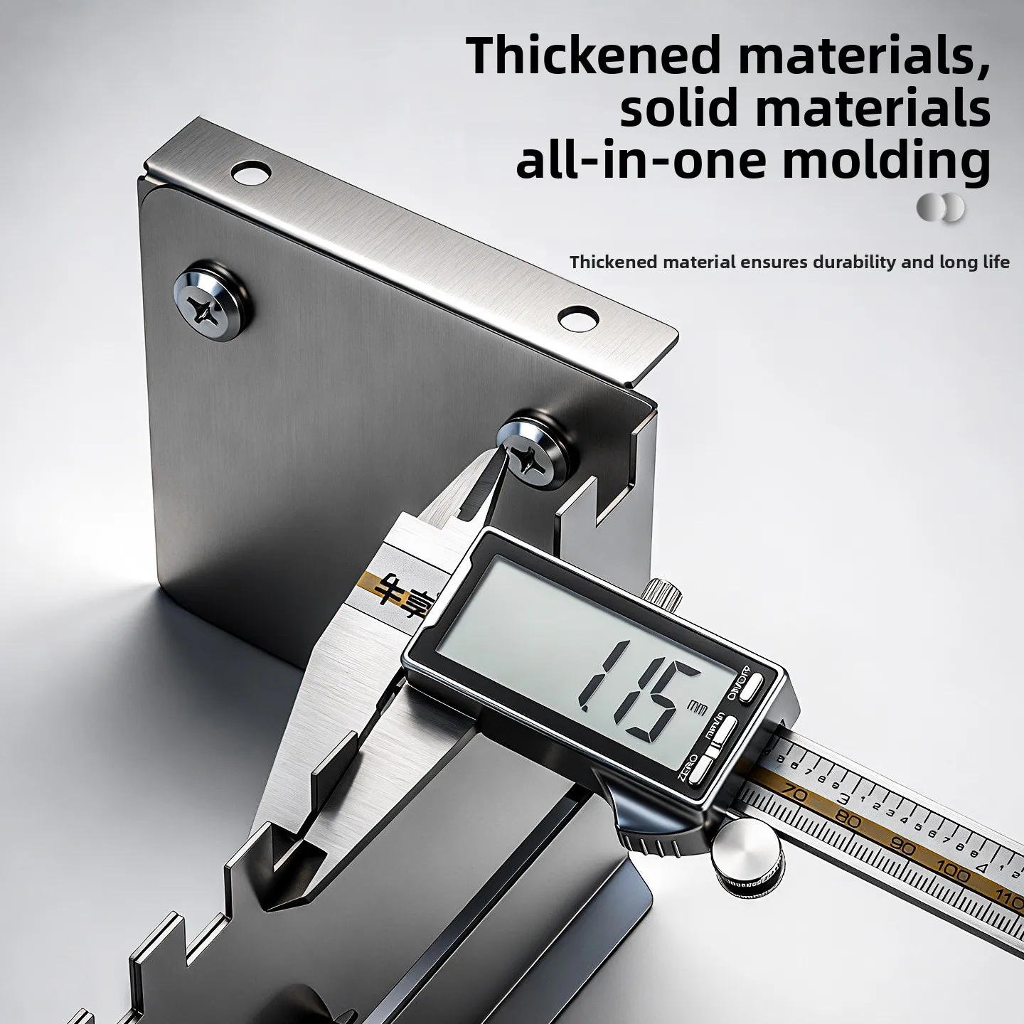 Retractable Thickened Tile Adhesive Scraper - Multifunctional Time-Saving Square-Tooth Spreader Tool