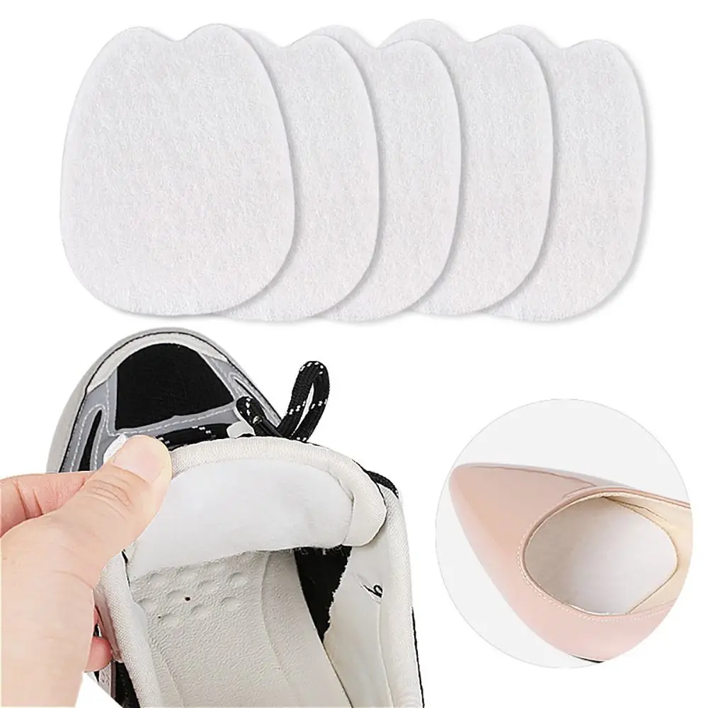 Replacement Non Slip Shoe Tongue Pads Breathable Soft Tongue Cushion Insert Size Reducer Heel Pads