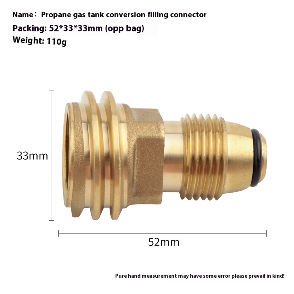 

Сервисный клапан для пропана, износостойкий разъем для накачивания пропана, газовое преобразование, надувное соединение, аксессуары для кемпинга