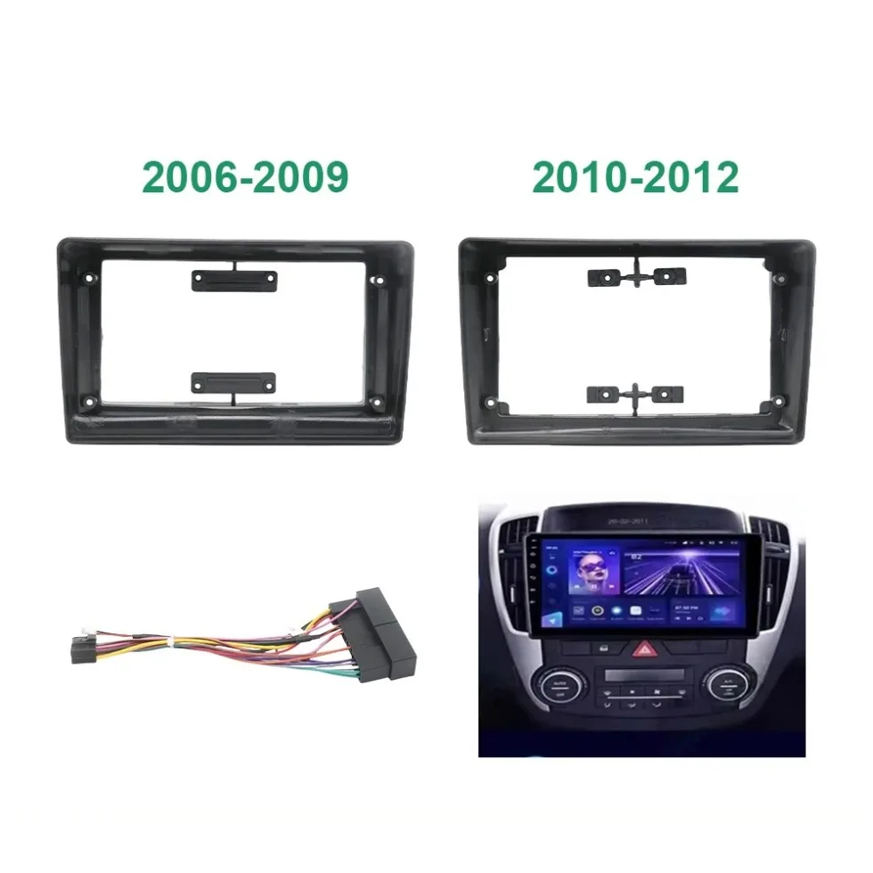 

9-дюймовый автомобильный стереоприемник, комплект адаптеров для Kia Ceed 2006-2012, комплект для установки рамки панели приборной панели Android