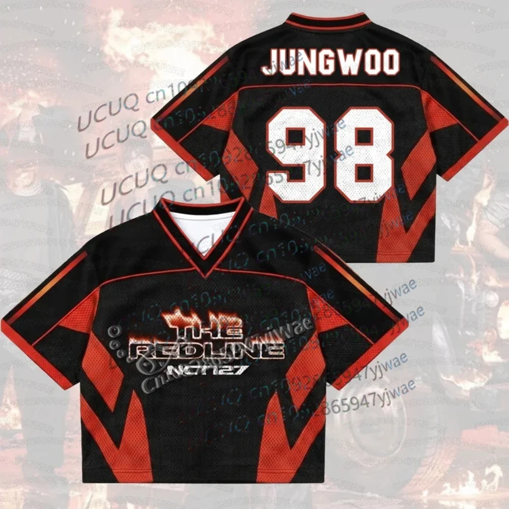 2026 Women's Men's Kpop Fans Support T-shirt NCT 127 The Redline World Tour Gift Streetwear Short Sleeve Tops T-shirt