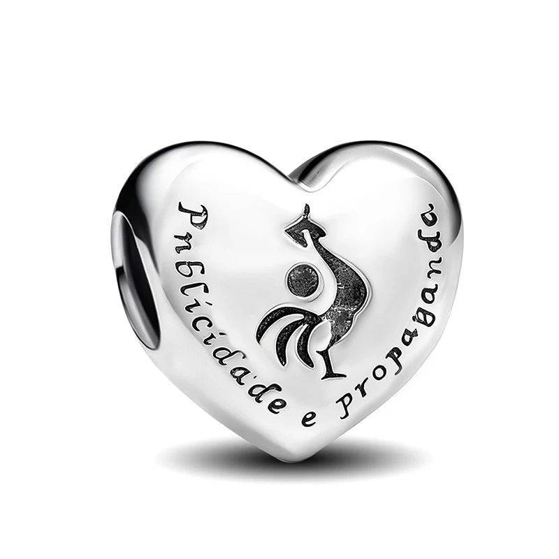 925 Sterling Silver Love Heart Various Subject Category Series Charms Beads Fit Original Bracelets Fine Jewelry Gift