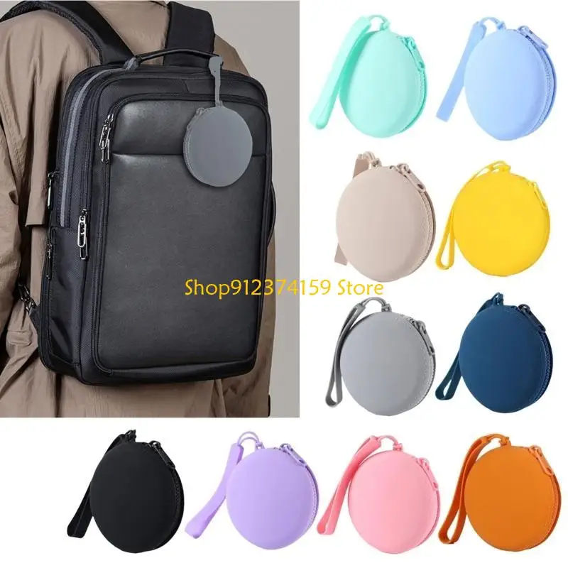 G5AE Multifunctional Silicone Small Wallet Storage Bag for Keys Earphones Currency