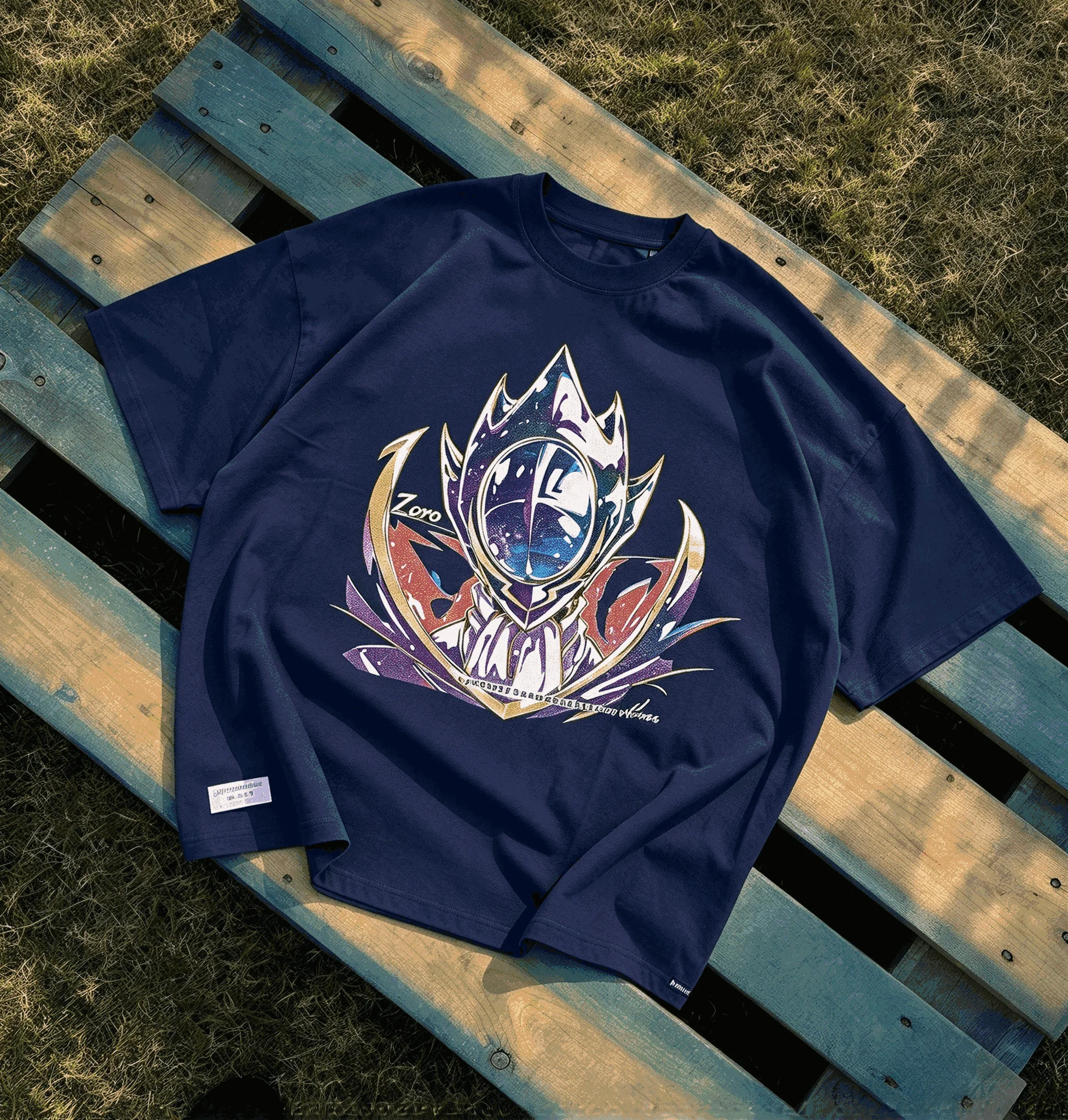 Code Geass Cotton Retro Unisex Casual Fashion T-shirt High Street Oversized Unisex Trendy Print T-shirts for Men Women Couples