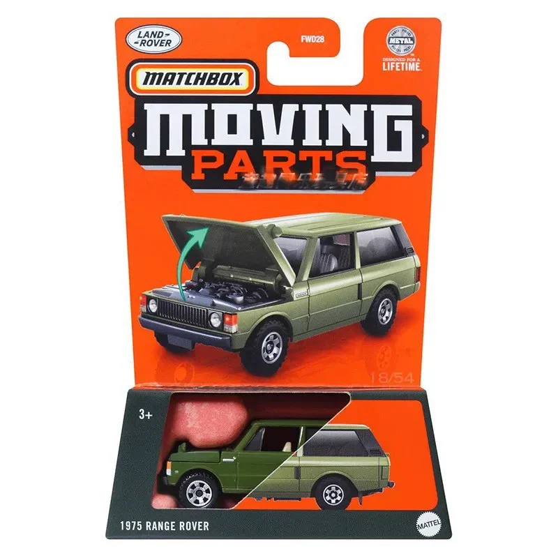 Original Mattel Matchbox Moving Parts Toys for Boys 1/64 Diecast Harry Potter Ford Anglia Jaguar Range Rover Chevy Nissan Ariya