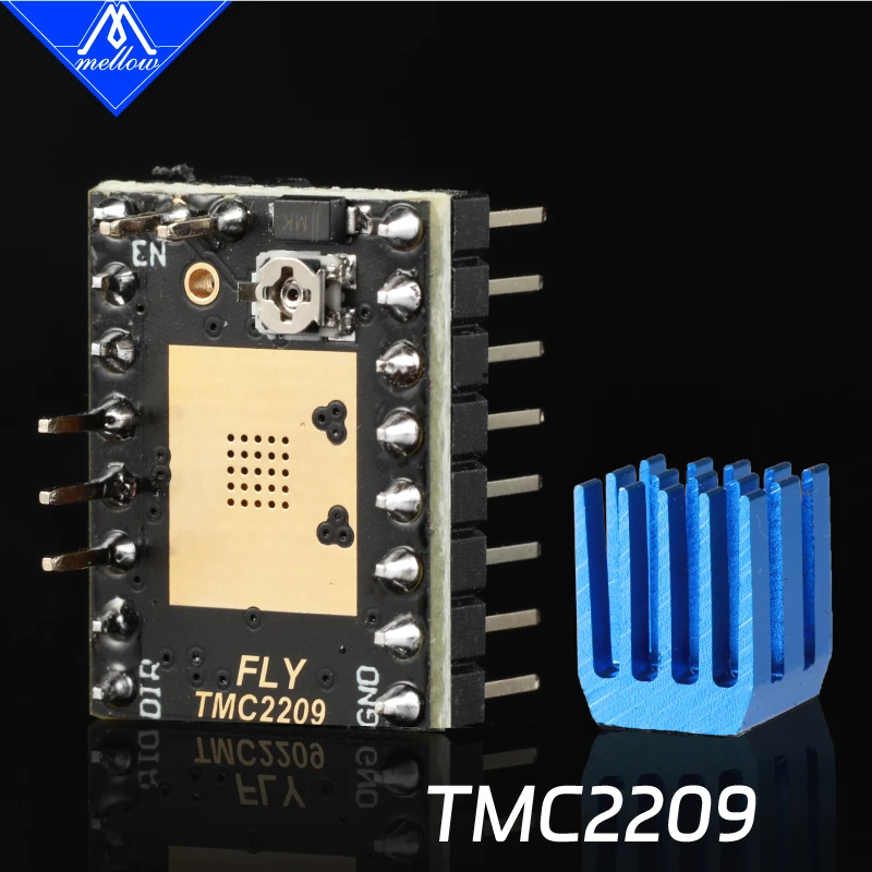 Newest Mellow Fly TMC2209 Stepper Motor Driver StepStick UART 2.8A Silent 3D Printer Parts For Rumba32 FLY-CDY Mini V1 Board