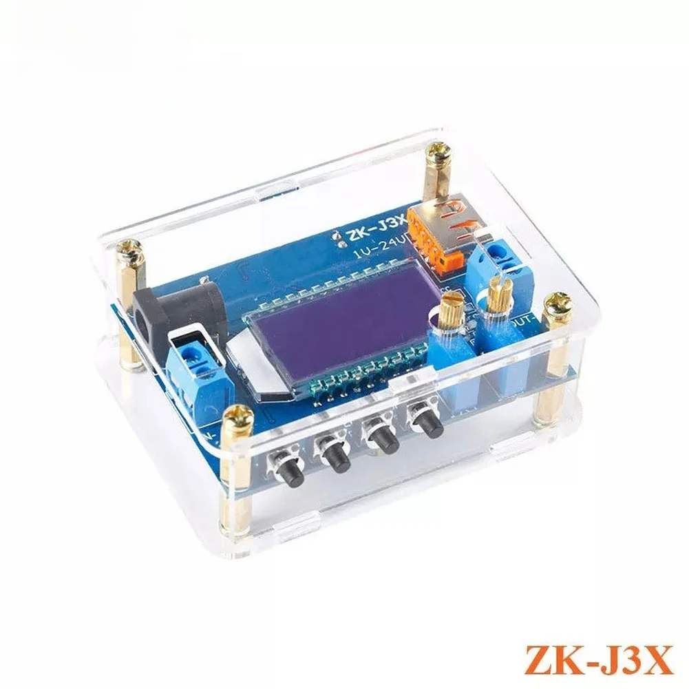 

DC-DC Module Converter Module Adjustable 1-24V 3A High Accuracy DC DC-DC Converter Module Current LCD Electrical Accessories