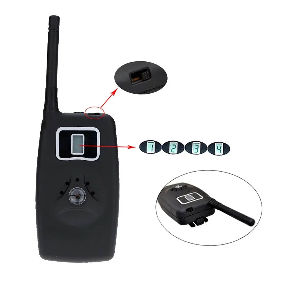 Imagem -03 - Coonor-wireless Digital Pesca Led Alarme Grupo Mordida Alarme Receptor Chain Hanger Iluminado Carpa Swinger