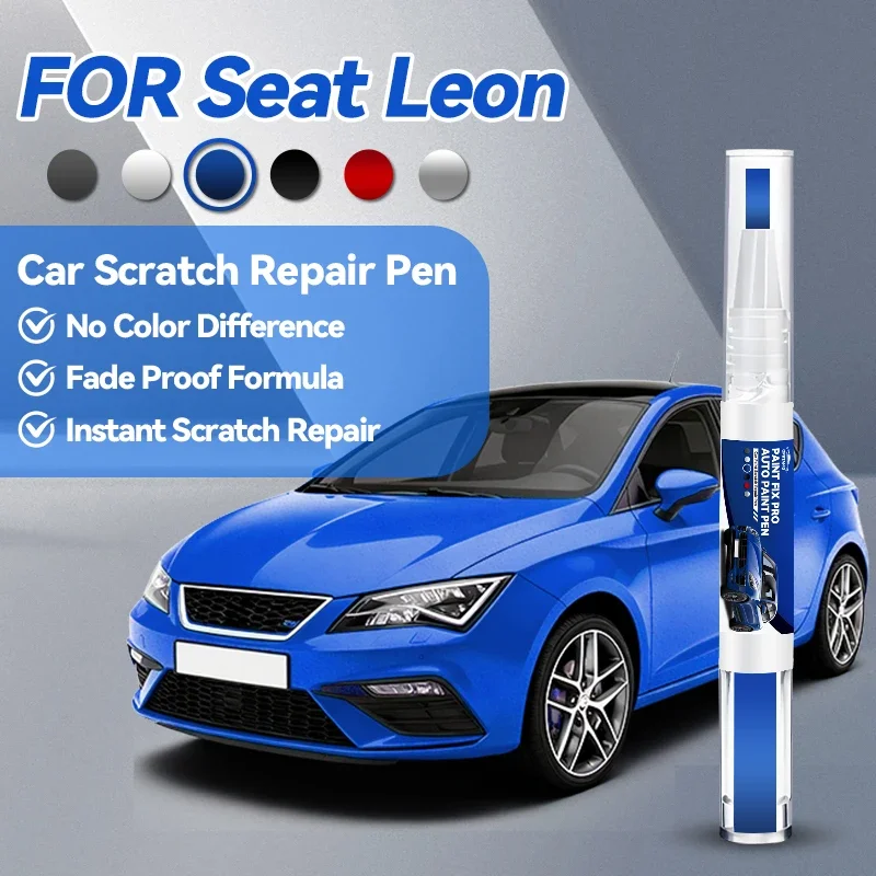 

Новинка 2026: Ручка для ремонта автомобильной краски (1999-2025 SEAT Leon) – аксессуары для устранения царапин, цвета: асфальтовый синий, белый, красный, ми.